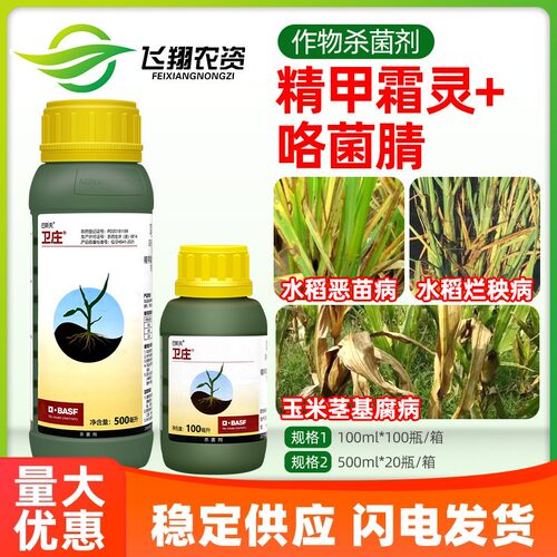 巴斯夫玉米茎基腐病精甲霜灵