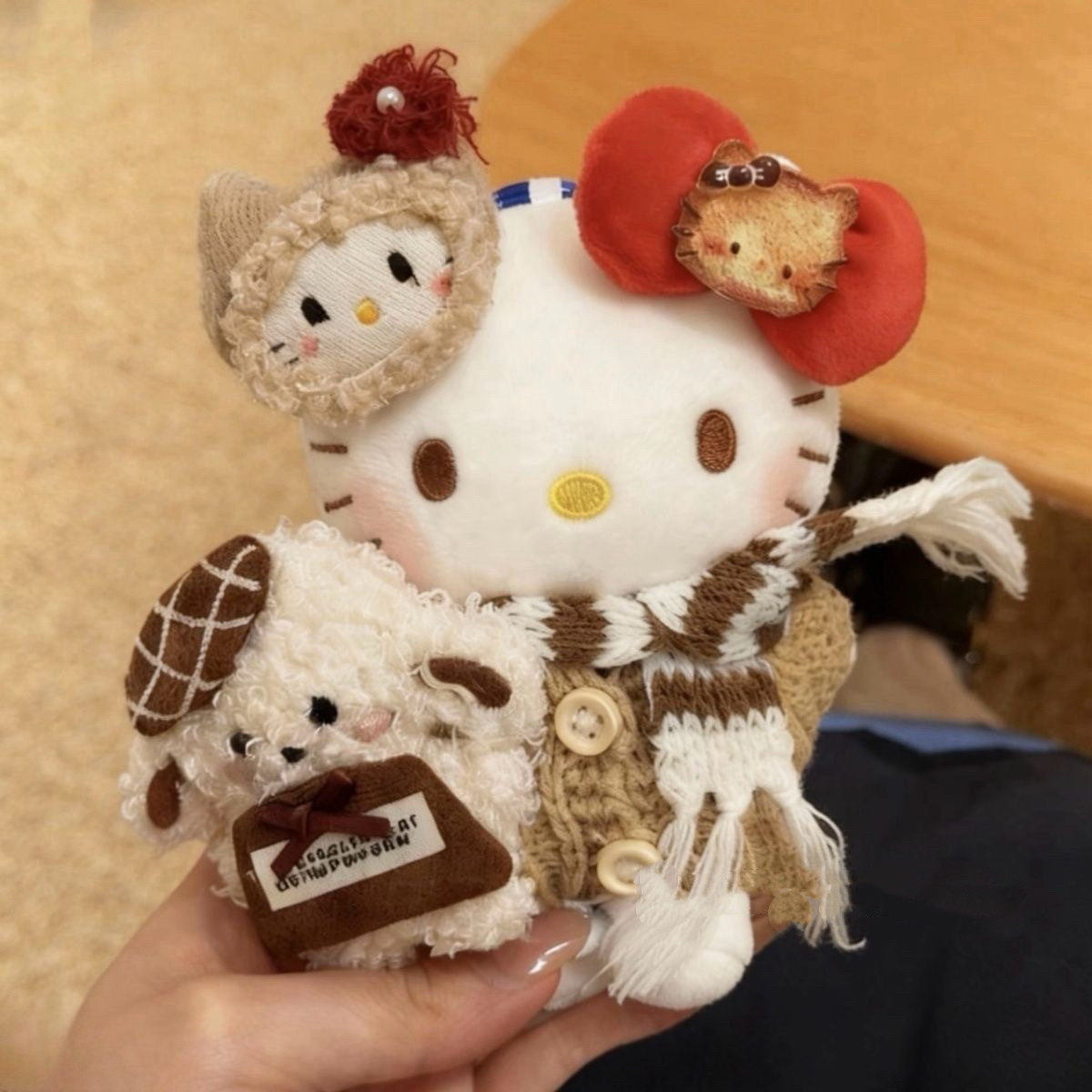 日本正品焦糖小熊Kitty玩