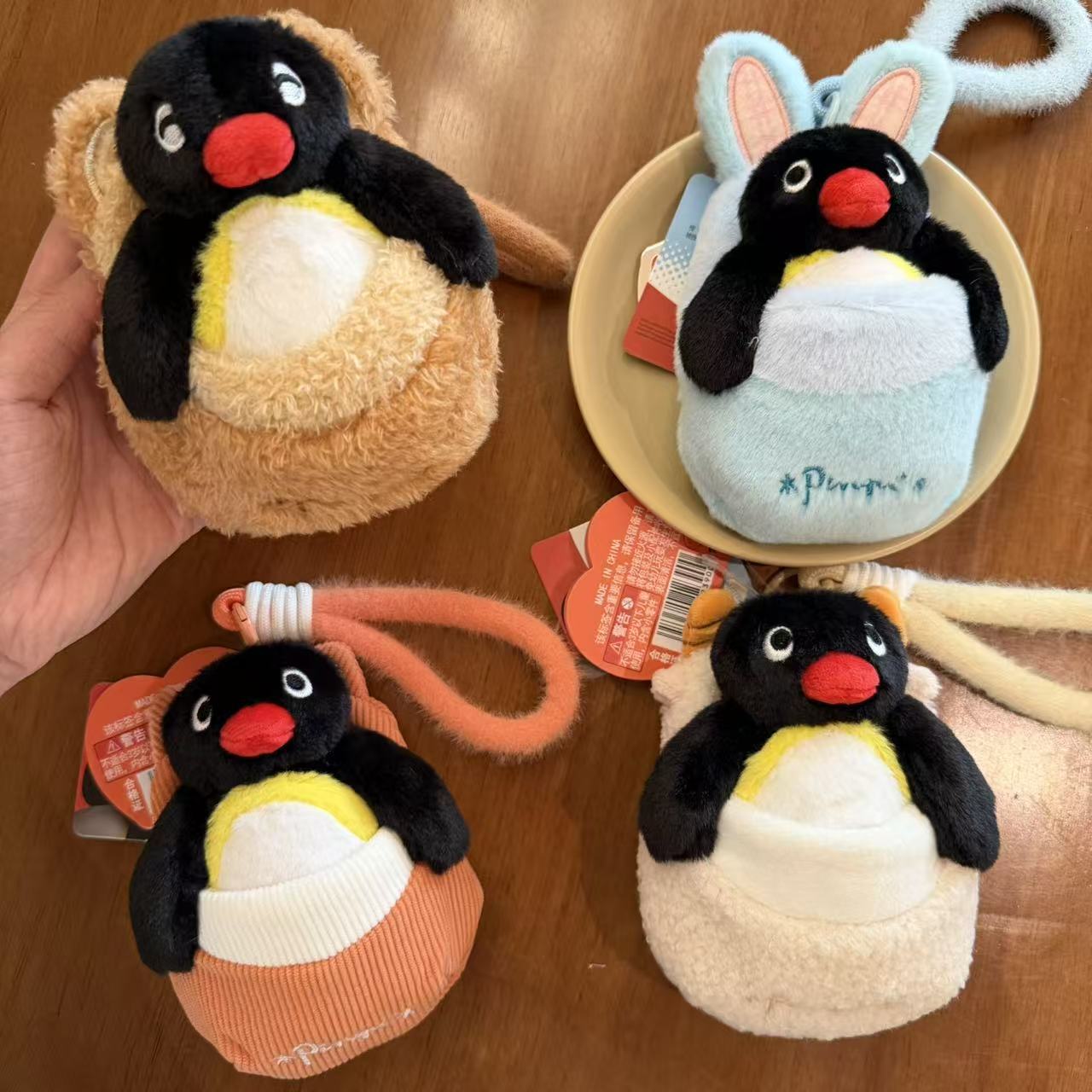 日本正版Pingu企鹅包包挂