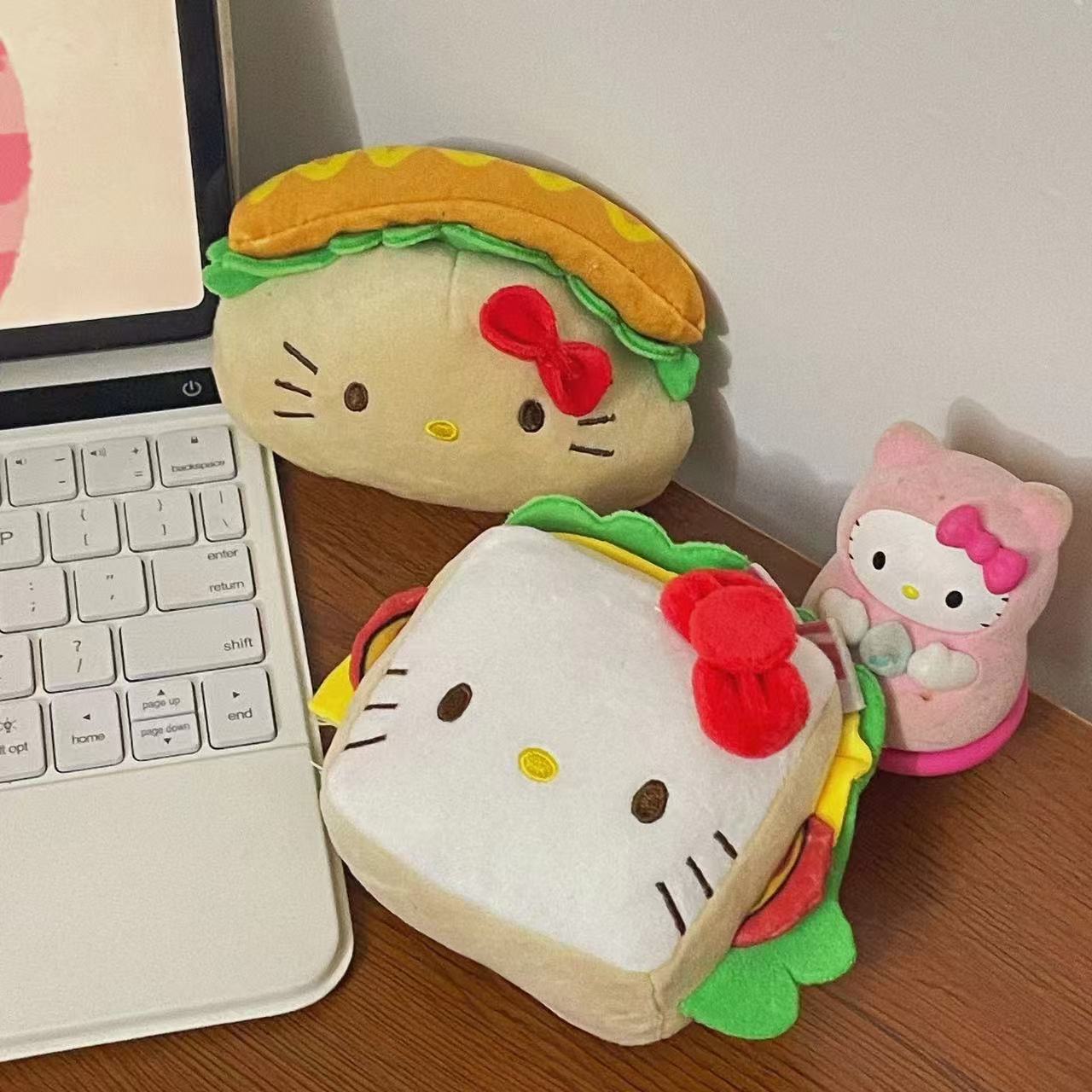 日本可爱汉堡热狗kitty吐