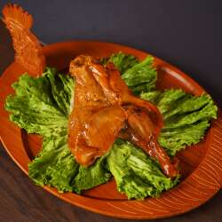 椒麻鸡静宁烧鸡鲜鸡现卤传统技艺非遗美味王东升烧鸡大王卤肉制品