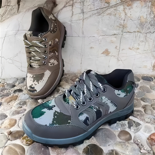 正宗3517帆布鞋户外休闲运动鞋防滑耐磨耐穿系带鞋透气3522登山鞋