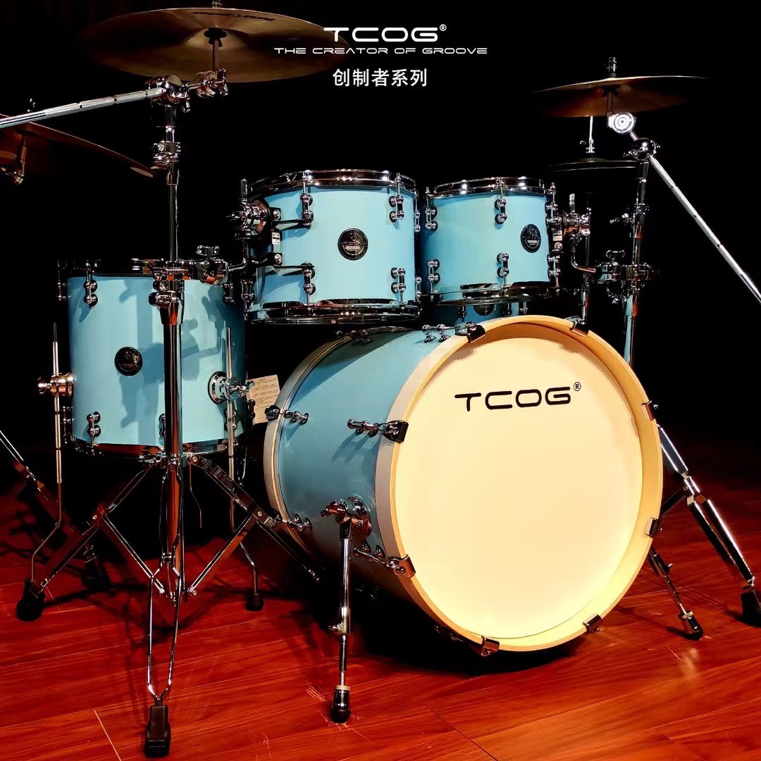 TCOG 创作者系列 架子鼓 20寸大鼓配置 配TCOG专利快拆系统