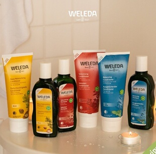 予定！ 日本Weleda头皮护理补水止痒植物精华洗发水护发素