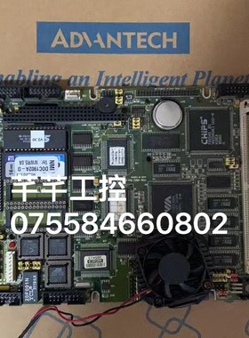 研华PCM-4862 REV.A3 配内存CPU风扇工控板PCM-4862质保 议价