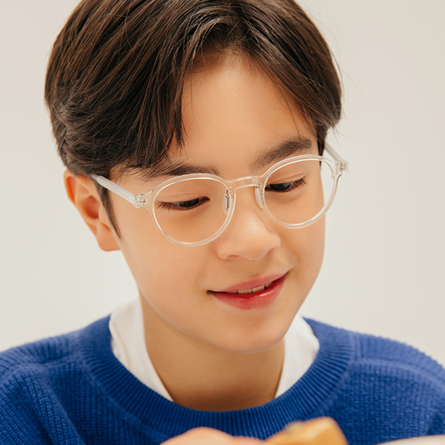 VYCOZ韩国设计品牌 青少年儿童圆框眼镜架可配度数光学近视眼睛框