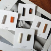 JINMUKE韩国进口东大门时尚 气质 耳饰不对称长条耳钉小众耳环新品