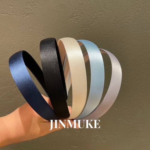 JINMUKE韩国进口发饰头饰百搭气质宽边净版纯色发箍头箍发卡新品