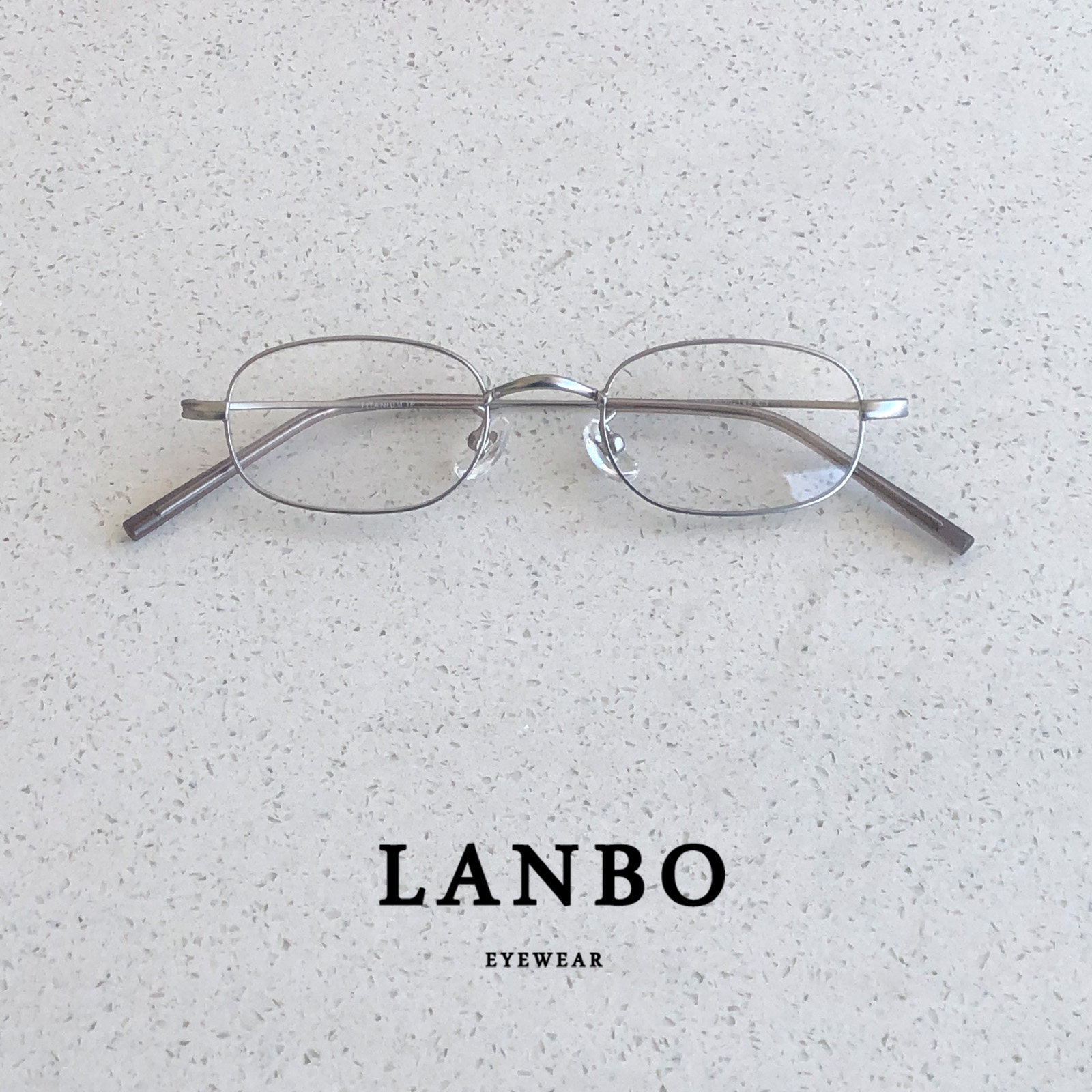 超轻钛架8g复古文艺椭圆小框眼镜男潮哑光银色近视架女配高度数薄