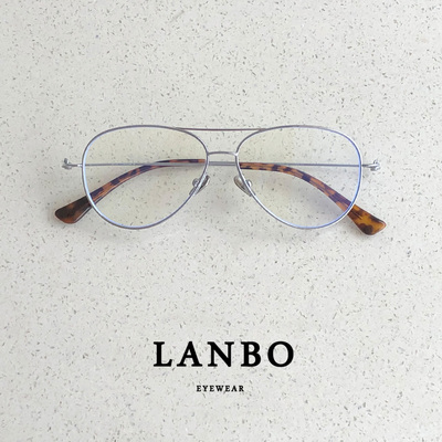 超轻钛架11g椭圆形飞行员小框