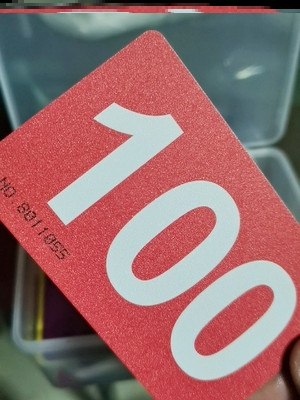 娱乐大字塑料筹码兑换卡扑克牌代币卡家用麻将片专用牌卡记分卡片