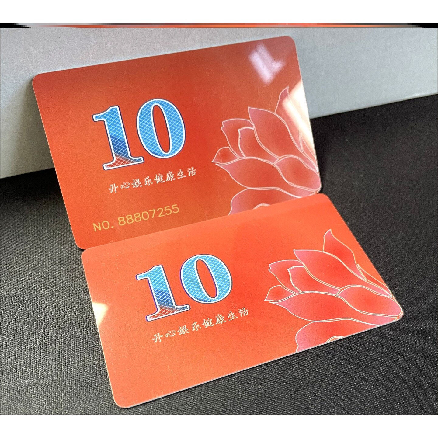 筹码麻将卡打牌记分加厚长方形耐折亮面俱乐部茶楼计数码子棋牌卡