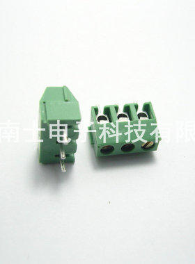 3.96mm间距MG/KF396-2P3P4P6P8P 接线端子接插件 可拼接线柱绿色