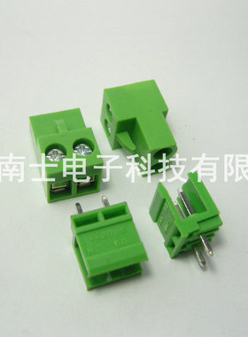 HT5.08拔插式接线端子2P3P4P5P6P8P10P整套5.08MM接插件直脚/弯脚