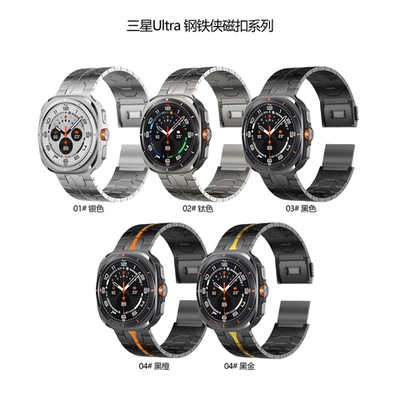 7Ultra钢铁侠钛金属手表带47mm