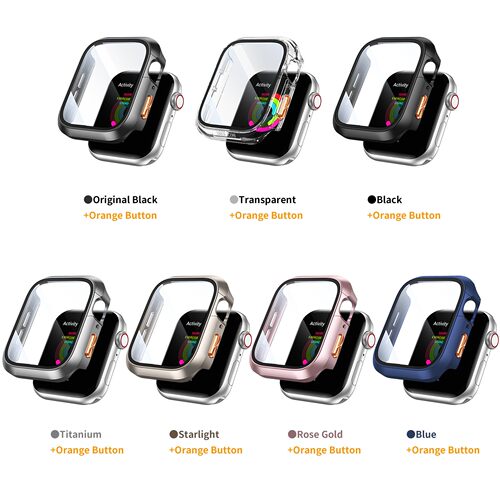 iwatch9手表防摔壳铁穹壳膜一体