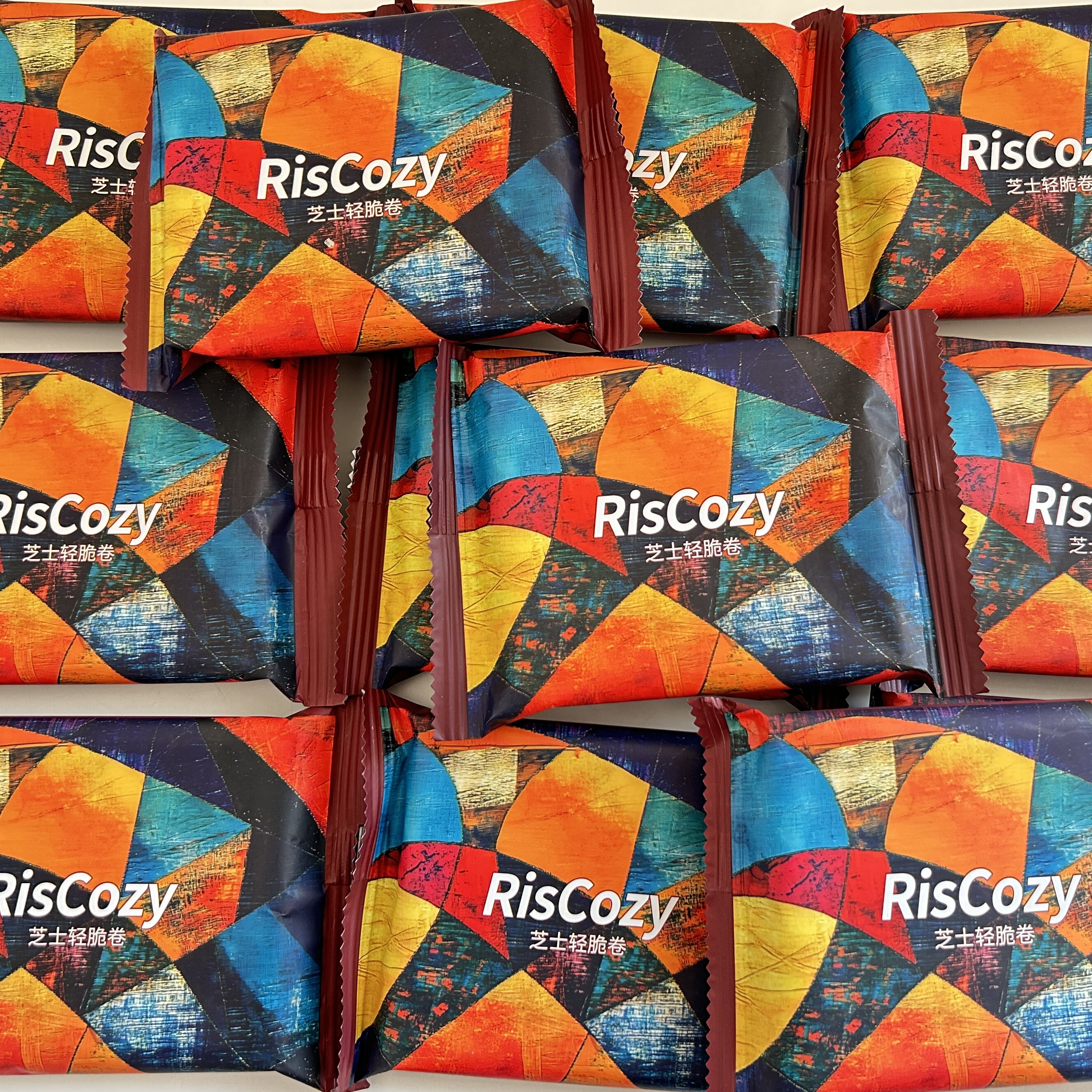 RisCozy瑞可滋芝士轻脆卷结婚喜饼2026新款网红高颜值休闲零食