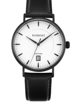 罗西尼手表5875B01C启迪系列日历特价商务男表正品全国联保