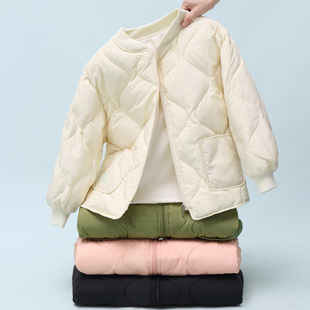 初中儿童羽丝服学生韩版 男童羽绒丝内胆大童青少年女童学生中大童