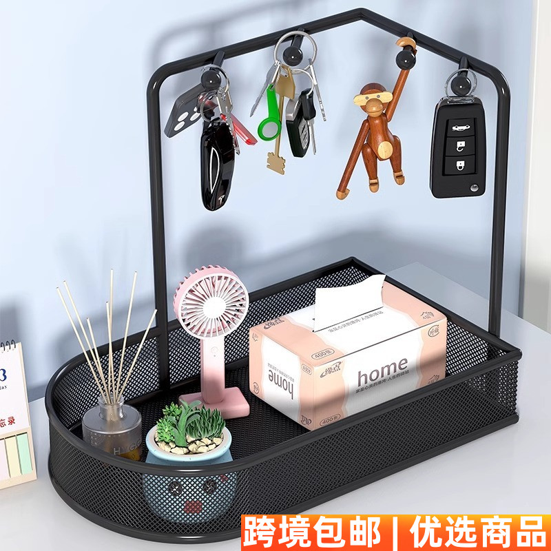 首饰收纳盒耳环耳钉项链饰品盒耳饰戒指手镯专用大容量高级感架子