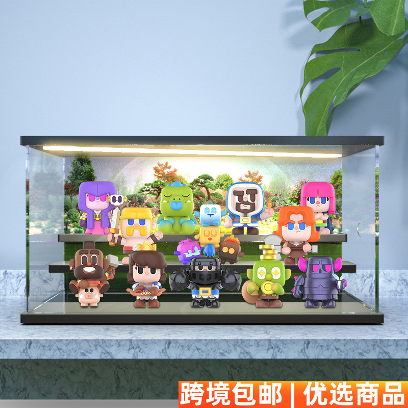 POPMART泡泡玛特部落冲突皇室战争经典角色系列盲盒玩具潮流礼物