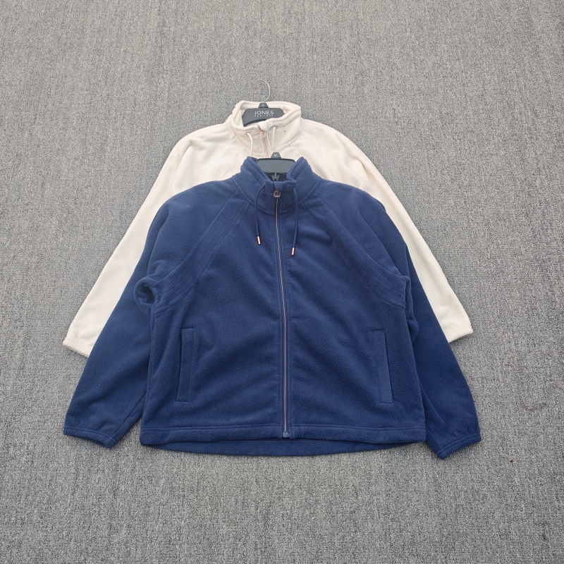 户外打底保暖立领拼色摇粒绒外套