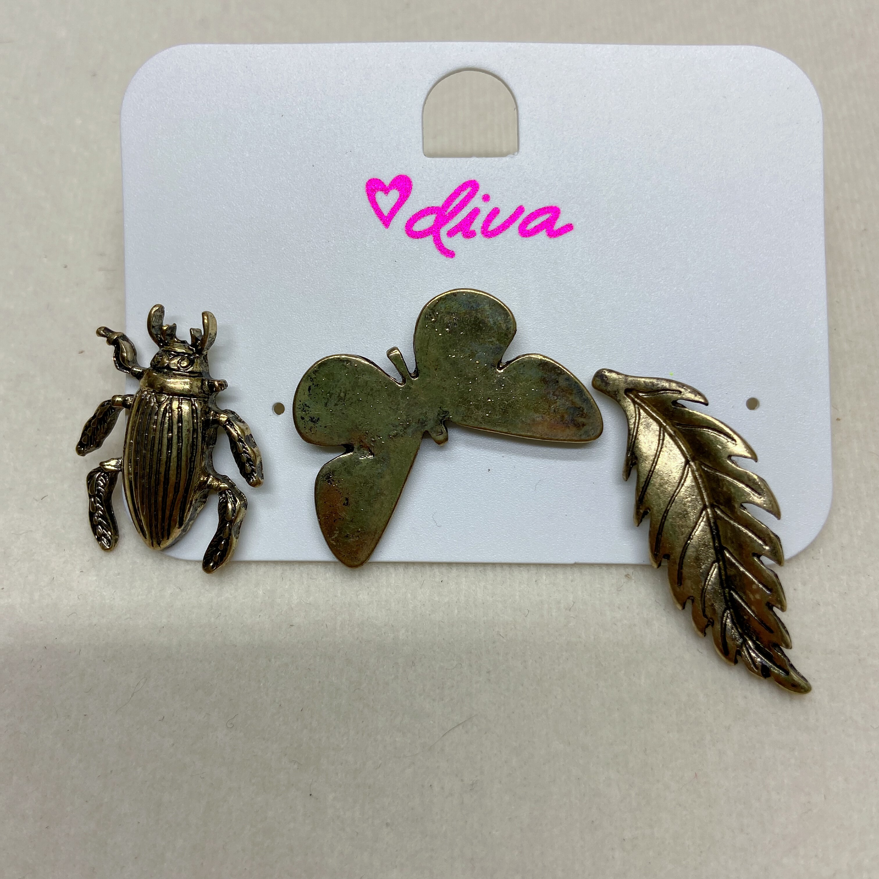 10.15满26元包邮胸针扣套装10