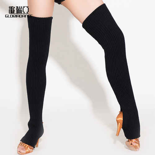 歌瑞亚拉丁舞蹈保暖袜套新款
