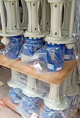 镀防腐蚀耐酸碱泵 PP喷淋塔专用水泵 立式液下泵 塑料化工泵