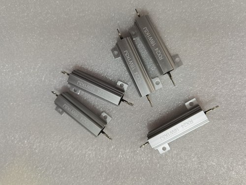 铝壳电阻 银色 RX24 16W1K5J 全新正品 电器维修 带线电阻 16W