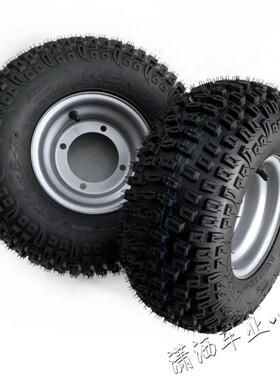 ATV四轮沙滩车卡丁车7寸轮胎 建大款16X8-7寸真空轮胎带轮毂