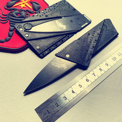 瑞士科技sinclair信用卡工具刀