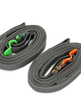 尼龙捆绑绳绑带旅行用品强力户外行李货物捆扎绳拉紧带不锈钢扣头