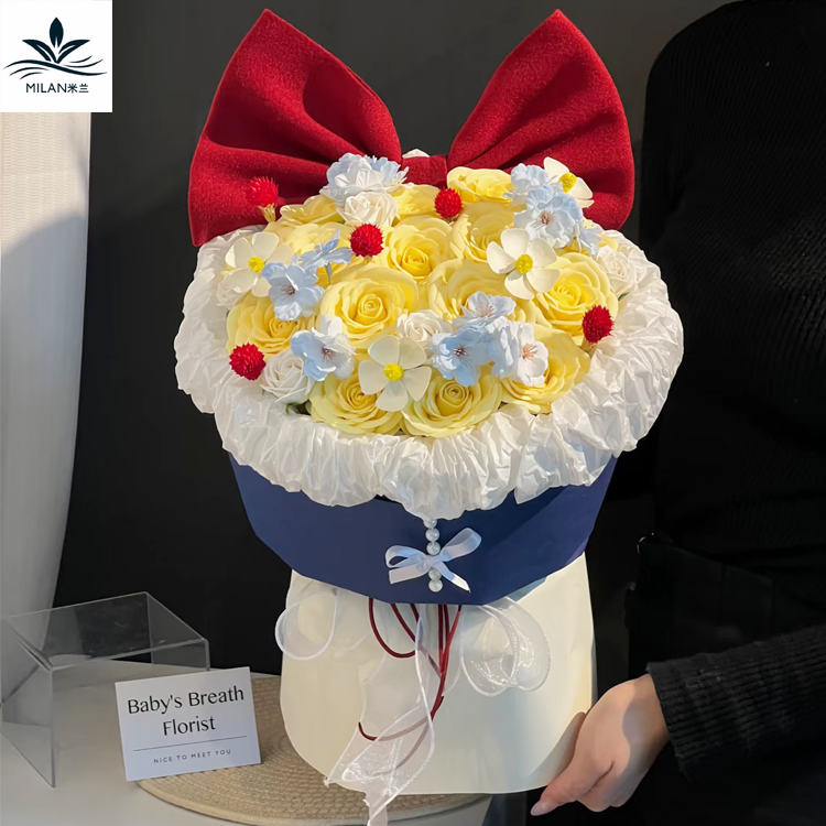 网红白雪公主系列鲜花包装纸手工DIY材料包 玫瑰花束包花纸风华纸