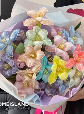彩色鲜切花染色剂吸染吸色剂玫瑰郁金香培养液染料 鲜花材料工具