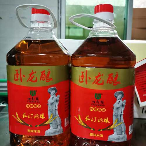 卧龙酿低糖米酒四都镇长汀酒娘 农家自酿桶装五斤装甜度黄酒包邮