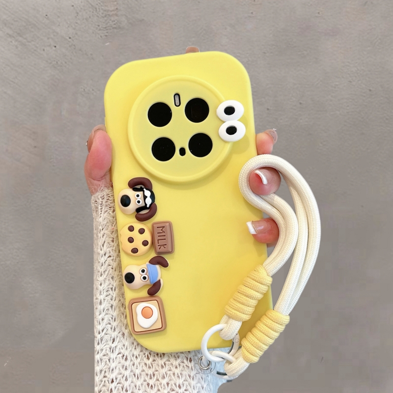 适用于华为荣耀magic7手机壳maigc7pro卡通小狗ptp一an00可爱ptpan10立体魔术七新款全包防摔手绳保护套软壳