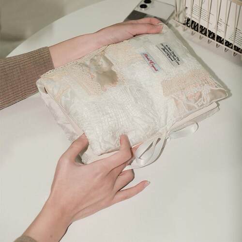 重工浪漫蕾丝新中式A5手帐书皮