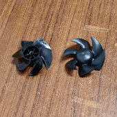 适用康夫电吹风风扇叶风筒叶片风叶