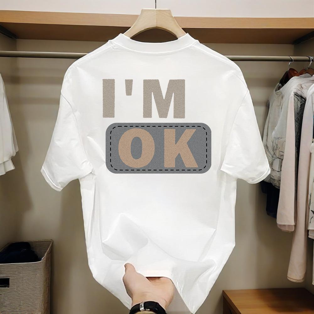 小众潮牌痞帅短袖衣T恤青年男女