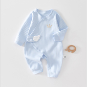 纯棉婴幼儿和尚服初生宝宝连体衣 款 软亲肤 新生儿衣服春秋冬四季