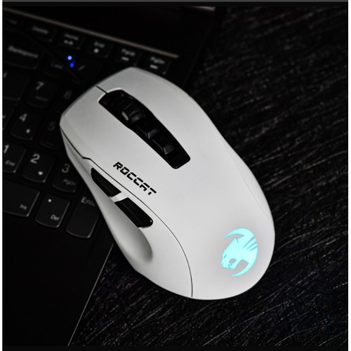 ROCCAT 魔幻 KONE PURE ULTRA轻量版ROC-11-730鼠标66豹白色