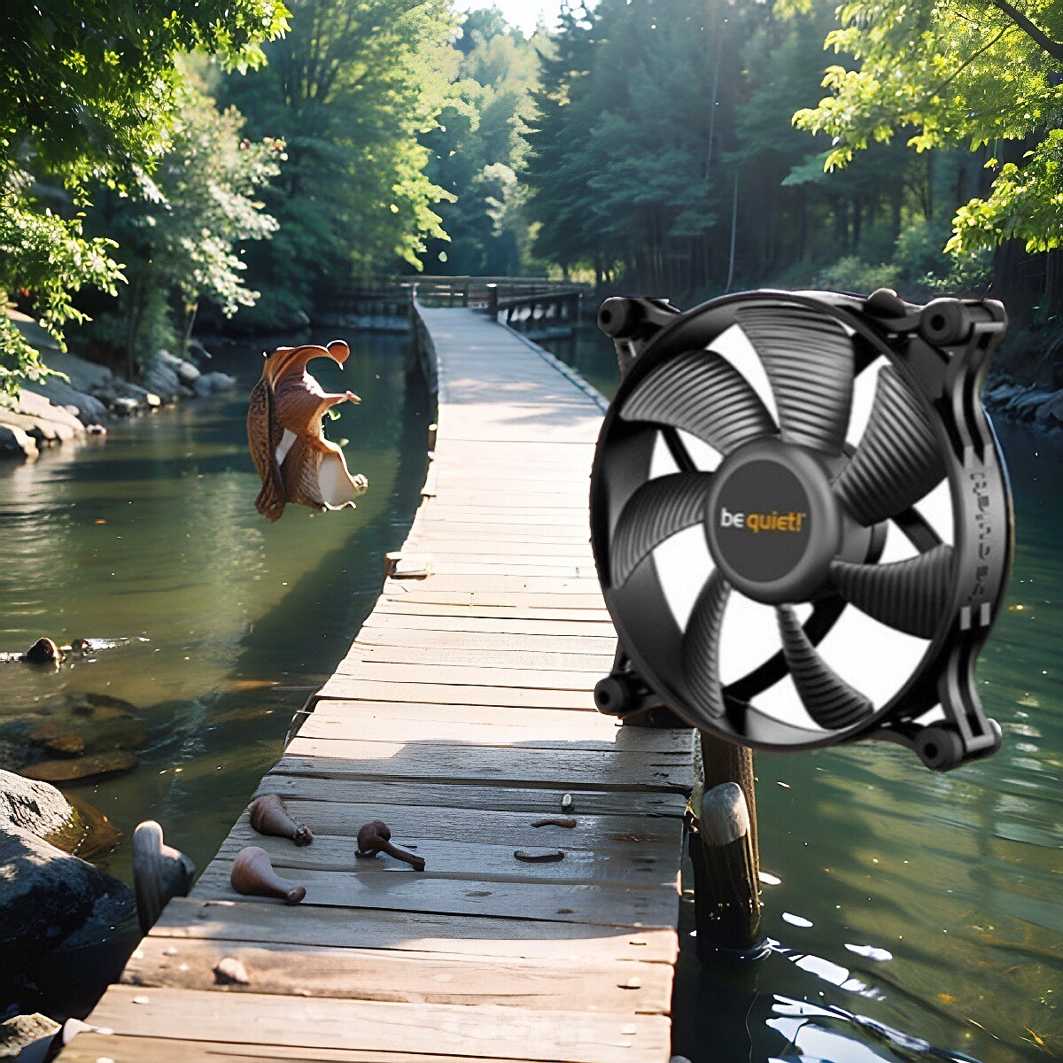 德商必酷be quiet!SHADOW WINGS 2 120mm PWM风扇电脑台式机 库存