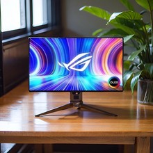 华硕ROG PG27AQDM玩家国度显示器26.5英寸2K 240hz OLED显示屏