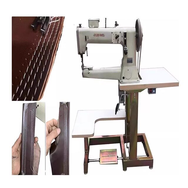 特厚料粗线台式高车缝纫机/441家用仿手工皮包/皮具/电动针车二手