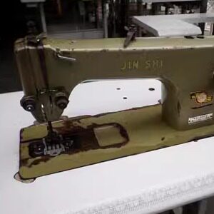 单同步双针二手金狮牌  窗帘双线平缝机 缝纫机针车低价处理