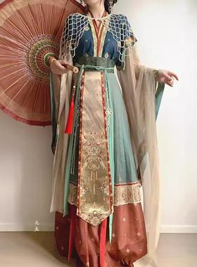 出租汉服女【碧落神女】魏晋风神仙服复原古装改良服饰租赁租借