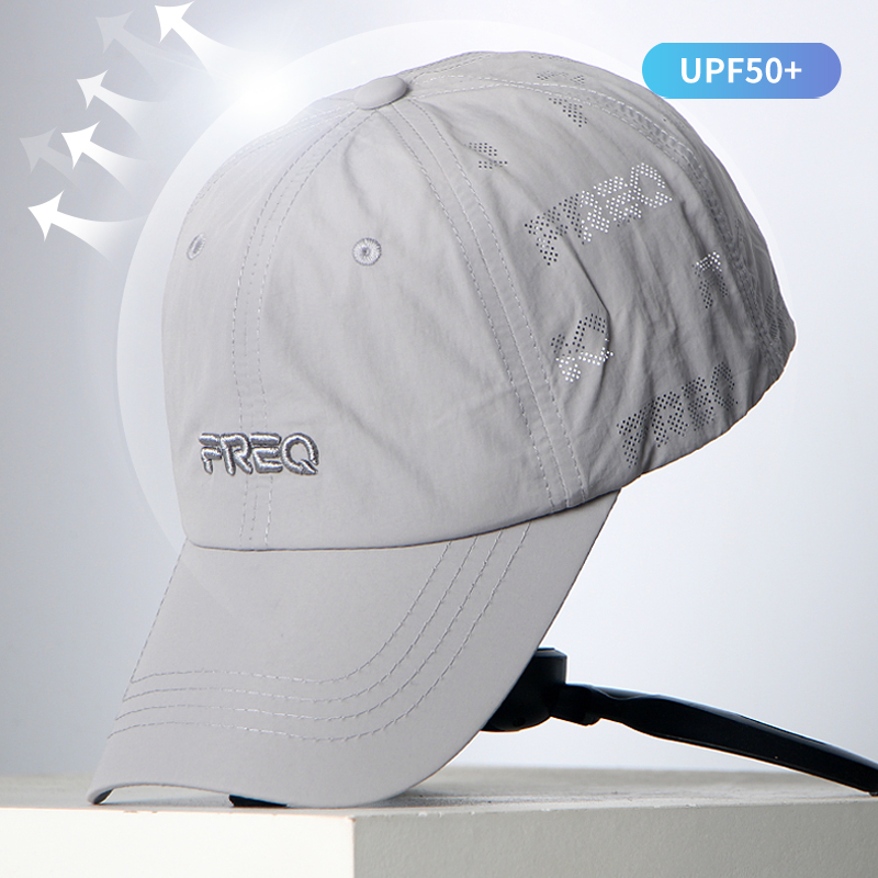 新款FREQ锦纶速干网眼透气帽子男女通用潮时尚鸭舌帽棒球帽