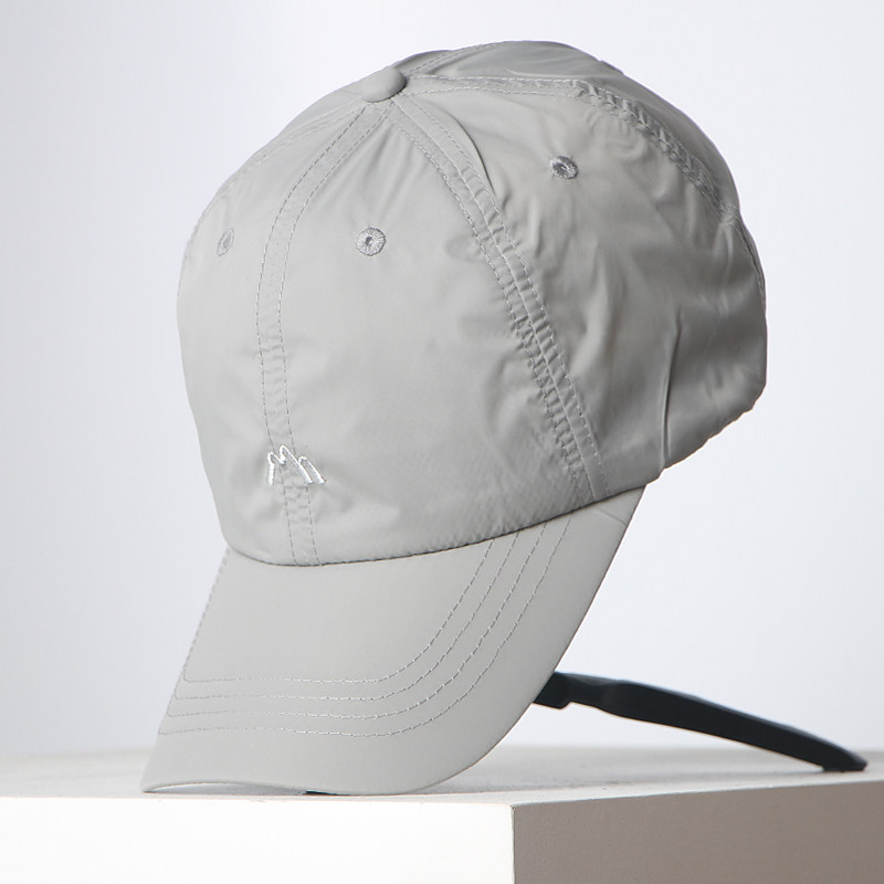 山峰薄款速干透气刺绣帽子男女通用跑步帽防晒遮阳帽鸭舌帽棒球帽