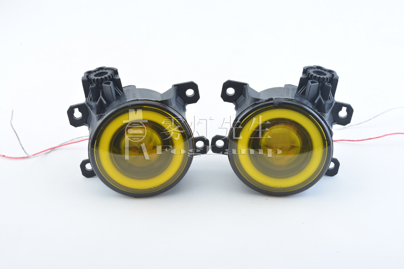 前杠雾灯总成LED透镜黄色